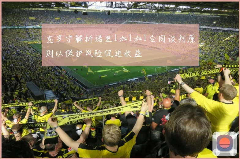 克罗宁解析诺里1加1加1合同谈判原则以保护风险促进收益